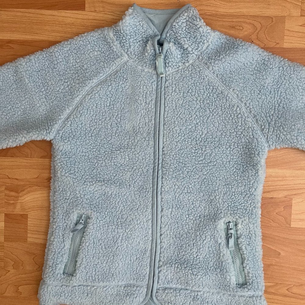 Old Navy Light Blue Fleece Jacket size M